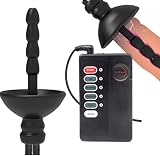 SYXMEE ペニスプラグ 電気 シリコン コックプラグ 男性用 電気ショック 尿道プラグ 亀頭 尿道ブジー アナル拡張 ペニス拘束 拘束具 束縛具 オナニー 柔らかい アダルトグッズ 人のおもちゃ 初心者から上級者までに向け (太い:ペニスプラグ)