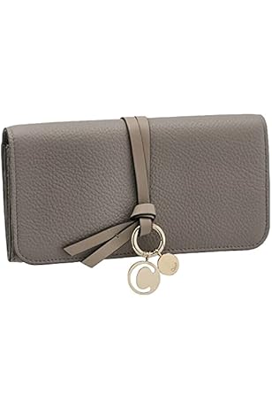 Amazon | [クロエ] 長財布 アルファベット グレー レディース 