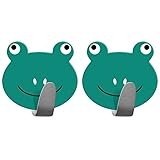 Tatkraft Frogsステンレススチール強力粘着フック2個/セット