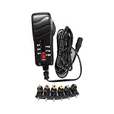 エスコ AC100-250V50/60HzACアダプター[プラグ6個付] EA812JP-2