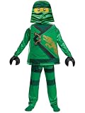 [SCLYX] レゴニンジャゴー ニンジャコスプレ キッズ 子供 男の子 可愛い かっこいい 面白い スチューム コスプレ イベント仮装＃25022 (緑, XL(身長130-140cm))