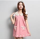 (ヘラサ)Herasa　妊婦服 電磁波防止エプロン 電磁波 防止 シールドワンピース マタニティウェア かわいい (L, 1)