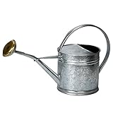 花ごころ ブリキ ウォータリングカン 1.5L シルバー
