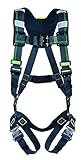 MSA 10150150 Evotech Arc Flash Full-Body Harness with Back Web Loop, Quick-Connect Leg Straps, Shoul