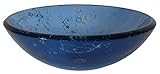 Novatto MARMO Glass Vessel Bathroom Sink [並行輸入品]