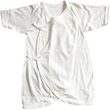 ぬくいと使用 ベビー肌着 あったか 長肌着 50-60cm ホワイト