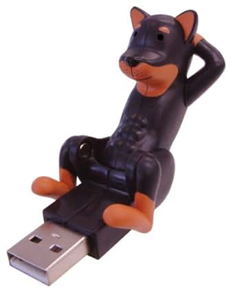 腹筋ドッグ(ドーベルマン)