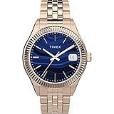 Timex 34 mm Waterbury SST Blue/Rose Gold One Size