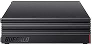 【Amazon.co.jp限定】バッファロー 外付けハードディスク 6TB テレビ録画/PC/PS4/4K対応 バッファロー製nasne™対応 静音&コンパクト 日本製 故障予測 みまもり合図 HD-A
