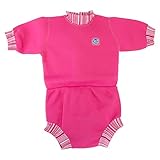 スプラッシュアバウト Splash About おむつ機能付き 保温水着 ラッシュガード ハッピーナッピー ベビースナッグ HNWPC Happy Nappy Wetsuit Pink Candy 男