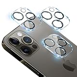 対応 iPhone 12 Pro カメラフィルム 【3枚セット-国産旭硝子素材】 対応 アイホン 12プロ レンズフィルム いpほね12Pro カメラ保護 フィルム 指紋防止 強化ガラス レンズ 保護カバー カメラカバー 全面保護 3眼レンズ保護 （硬度9H 耐衝撃 キズ防止 露出オーバー防止 高透過率 防滴 防塵 貼り付け簡単 自動吸着 気泡ゼロ ラウンドエッジ加工 超薄 ）HFL12PROJT