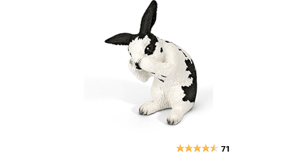 Amazon シュライヒ ファームワールド ウサギ 毛づくろい フィギュア ロボット 子ども向けフィギュア おもちゃ