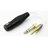 newfantasia 3.5 MM 1 / 8 " TRSオス& 6.3 MM 1 / 4 "アダプタto 4 - Pin XLRバランスメスヘッドホンオーディオアダプタケーブル