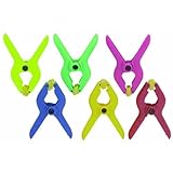 Plastic 6 Piece 7/8 Spring Clamp Set [並行輸入品]