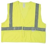 Jackson Safety ANSI Class 2 Standard Style Polyester Safety Vest with Silver Reflective by Jackson S