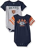 NFL ボーイズ 新生児 "Vintage Baby" 2ピース ワンジーセット 24 Months グレイ