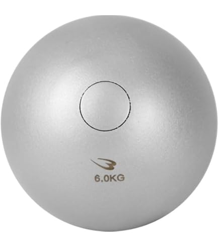 Amazon | NISHI(ニシ・スポーツ) 砲丸 室内用 ソフトゴム製 6.0kg