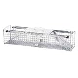 Havahart 1040 Live Animal Two-Door Skunk, Muskrat, and Opossum Cage Trap [並行輸入品]