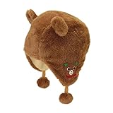 ミキハウス(mikihouse) 耳付きフリースフード(帽子) Ｓ(46-52cm) ベージュ（09）