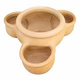 ストロベリーポット いちごポット ロー3カップ テラコッタ 素焼き鉢