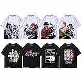 [二モ] 2024 幽遊白書 tシャツ 半袖 浦飯幽助 蔵馬飛影 桑原和真 妖狐蔵馬 危険を冒す Tシャツ メンズ レディース tshirts 夏服 日常服 吸汗 通気 綿シャツ 快適 インナーシャツ トップス コスプレ衣装 記念シャツ 誕生日 プレゼント (5,120)