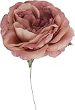 asca 造花 ファニーローズピック モーブ 72-31455-55