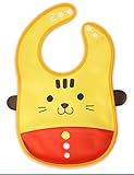 Taurau.C 防水 スタイ よだれかけ ベビー キッズ エプロン 2 way ビブ アニマル 柄 お食事エプロン 食べこぼし 防止 ポケット 付 プレゼント にも最適 男の子 (5 枚セット)
