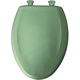 Bemia|#Bemis 1200SLOWT 025 BR &Nameinternal Slow Close Sta-Tite Elongated Closed Front Toilet Seat J