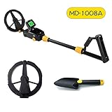 Kingdetectorジュニアな子供たちの金属探測器 ブラック MD-1008A