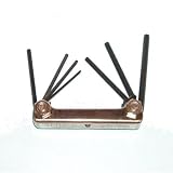 折込式六角レンチ ミリサイズ 2mm～8mm 7本組 21172