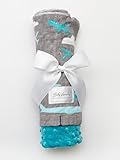 Baby Laundry Patterned Baby Blanket for Boys Girls - Planes/Teal Bump Baby (27x36) by Baby Laundry