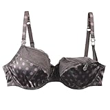 カシュクール キモノ授乳ブラジャー／75E／アンスラシット