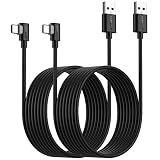 SUNGUY USB Type C ケーブル l字 3M【2本組】最大18W急速充電 USB C ケーブル タイプCケーブル USB2.0データ転送 iPad Pro/Galaxy/Xperia/Google などのUSB-C機種に対応 3m