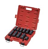 Sunex 4632 3/4-Inch Drive Wheel Service Impact Socket Set, 11-Piece by Sunex