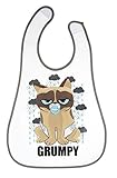 Ganz Grumpy Cat Grumpy Plastic Baby Bib by Ganz