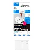 Amazon.co.jp: エーワン ラベルシール CD/DVDラベル レーザー