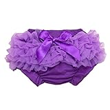 エルフ ベビー(Fairy Baby) 夏 ショートパンツ 子供服 キュロットパンツ スカートパンツ 女の子 チュチュスカート (XL, パープル)