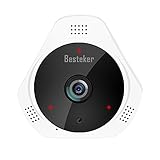 ネットワークカメラ Besteker 100万画素 720P 30FPS 防犯カメラ ベビーモニター 監視カメラ 暗視撮影PTZ制御 マイク内蔵 動体検知 ペット 子供 見守り 年寄り介護 パソコン 