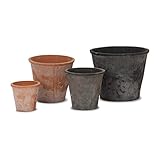 植木鉢 陶器 モスポット 400 5号 グレー