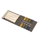 Demiawaking PH試験紙 80枚入り 溶液テストなど色々使える　精密なpH試験用紙　 アルカリ性/酸性　PH範囲選択可能 (PH 5.4-7.0)