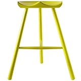 シューメーカーチェア リプロダクト カラー ライトグリーン スツール 木製 No.69 高さ69cm WSC-69-LGR