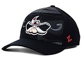 UNLV Runnin ' Rebels Zephyr NCAAブラックCovert Stretch Fitted Hatキャップ Large/X-Large ブラック