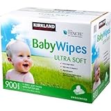 Kirkland Premium Hypoallergenic Baby Wipes Alcohol Free - 100 Count/each by Kirkland Signature