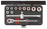 カロルスSLIM SIXTYソケット3/8 "、12個6600,100を設定しました