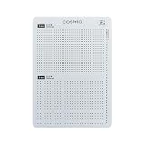 コスモ(COSMO) 刺し子テンプレート Sashiko Template 正方眼 3mm+4mm No.412401