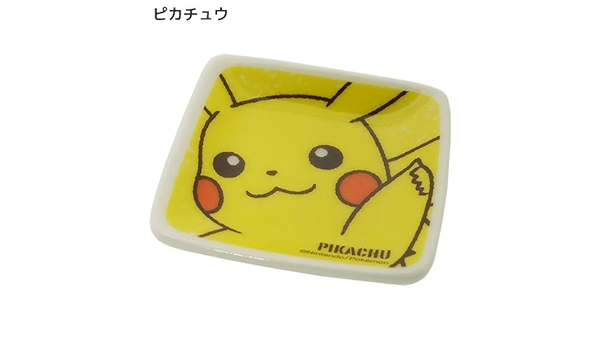 Amazon Co Jp ポケットモンスター ミニプレート プチ角小皿 サン ムーン ポケモン ピカチュウ ホーム キッチン