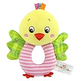 幼児RattlesおもちゃHappy Monkey Handbells Cartoon Animal Rattles Baby Toys AMZMinzhi13150