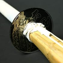 Amazon | 剣道屋 剣道竹刀用 化粧鍔（つば）龍（リュウ） (金, M