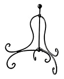 【YUTORIE】 アイアン プレートスタンド ( S ) ブラック YFH-0340