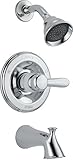 Delta Faucet T14438-SOS Lahara Monitor 14 Series Tub/Shower Trim, Chrome by DELTA FAUCET